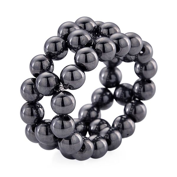 Terahertz Ring Flexibel (Gr&ouml;&szlig;e 18,00-19,00) ca. 15,00 ct. image number 5