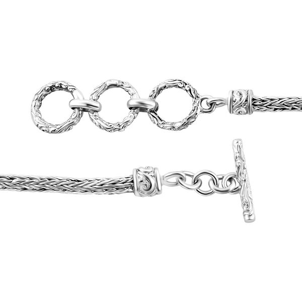 Royal Bali Kollektion- AAA Labradorit Armband, 19 cm -12,89 ct. image number 5