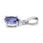3er-Set- AA Tansanit und Zirkon Ring, Ohrstecker und Anhänger - 1,85 ct. image number 6