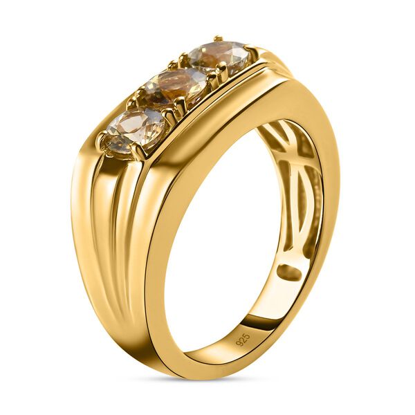 Nat&uuml;rlicher, goldener Tansanit-Ring - 1,16 ct. image number 5