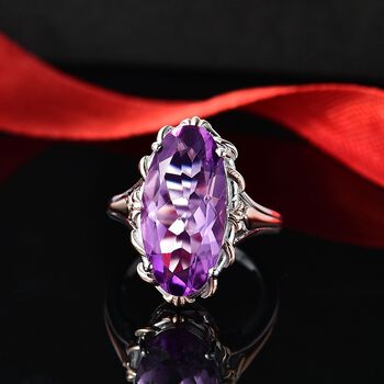 Rose De France Amethyst Ring - 8,29 ct.