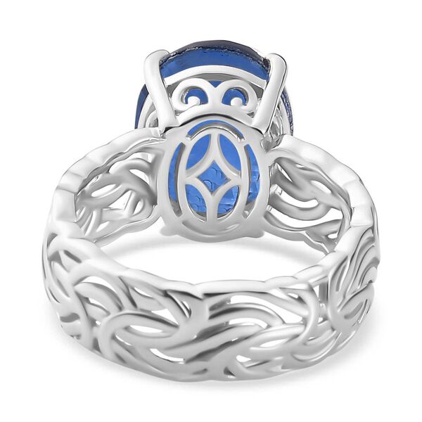 Ceylon Farbe Quarz Ring 925 Silber rhodiniert (Gr&ouml;&szlig;e 21.00) ca. 5.25 ct image number 6