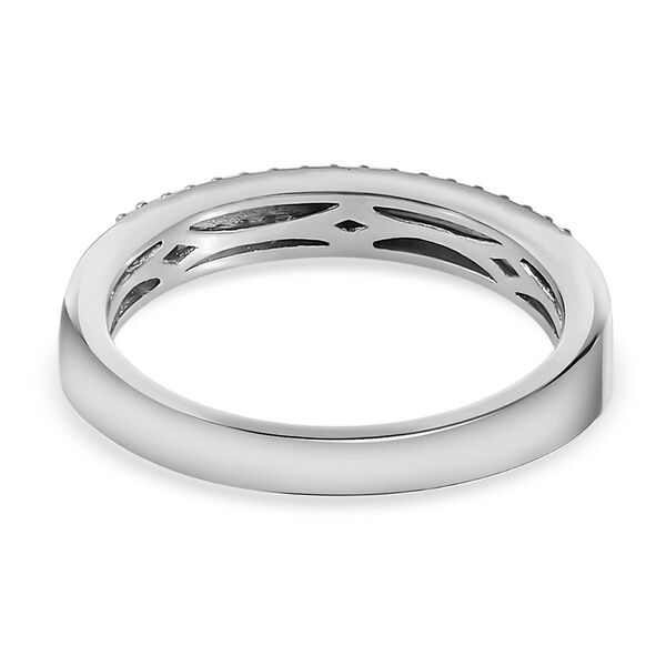 Schwarzer Diamant Ring, 925 Silber platiniert (Gr&ouml;&szlig;e 18.00) ca. 0,20 ct image number 6