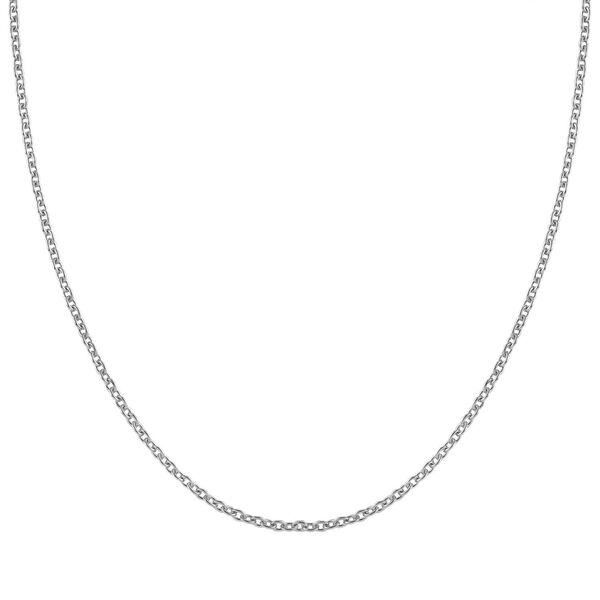2er-Set - Ankerkette und Armband, platiniertes Silber image number 5
