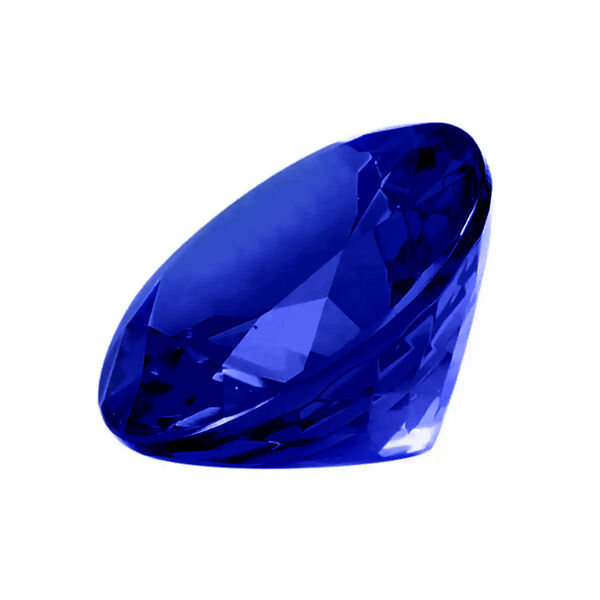 Collectors Edition- AAAA Tansanit ungefasster Edelstein, SGL zertifiziert, Rund- und Facettenschliff - 1 ct. image number 2