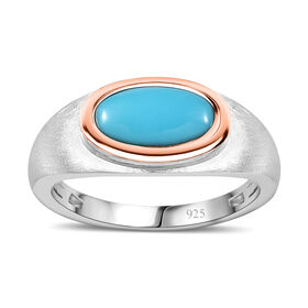 Amerikanischer, natürlicher, Sleeping Beauty Türkis-Ring - 1,11 ct.