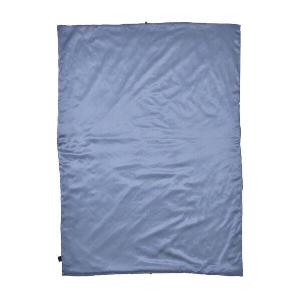 Serenity Night - 100% Maulbeerseide Sommerseidendecke mit Seidenf&uuml;llung Daunenkissen und Seidenkissenbezug Blau image number 19