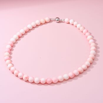 AAA Rosa K&ouml;niginnen Muschelschalen-Halskette, 50 cm - 200 ct.