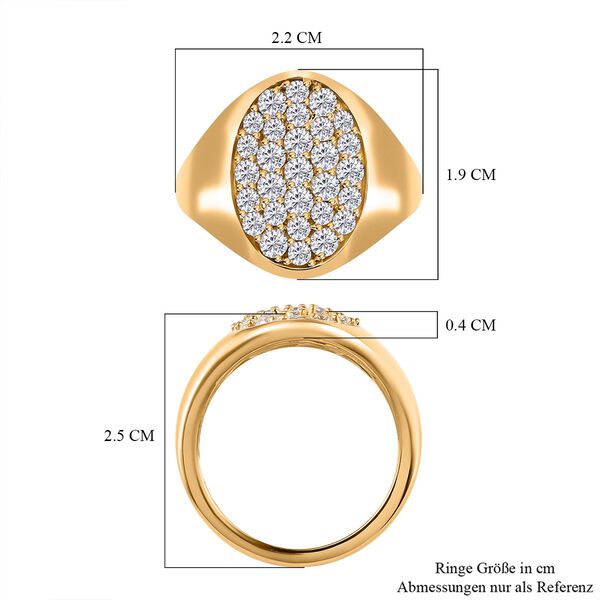 Moissanit Ring - 1,16 ct. image number 5