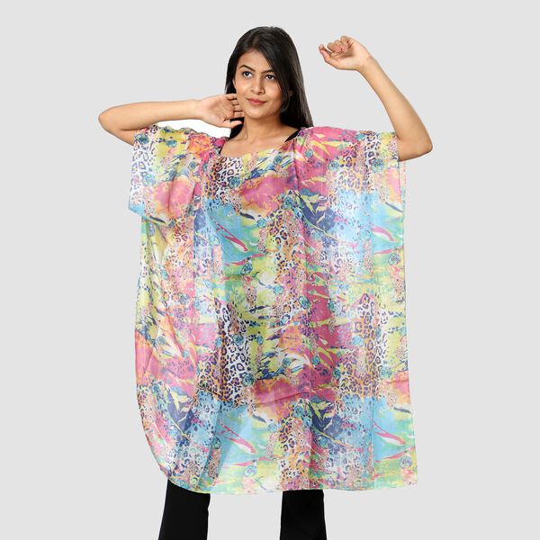 100% Maulbeerseide Shirt, Einheitsgr&ouml;&szlig;e Mehrfarbig image number 3