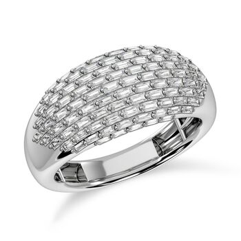 Wei&szlig;er Diamant Ringe - 1 ct.