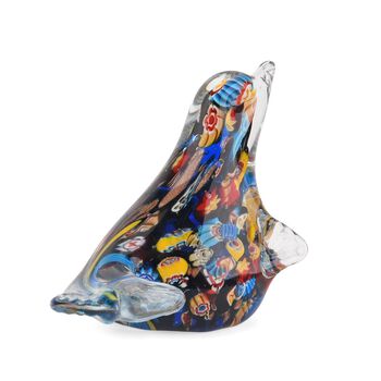 Glasfiguren Kollektion Seel&ouml;we, 9 x 8.7 x 6.5 cm