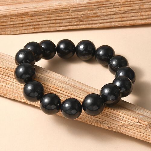 Shungit Armband Flexibles cm ca. 270,00 ct. image number 1