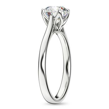 LUXURIANT IGI zertifizierter VS-E Labor Diamant Ring in 950 Platin - 2 ct.