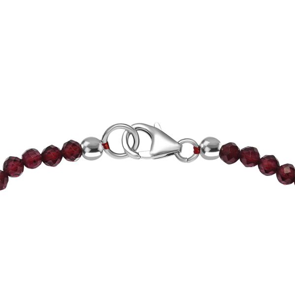 Rotes Granat 19cm Armband - 16 ct. image number 4