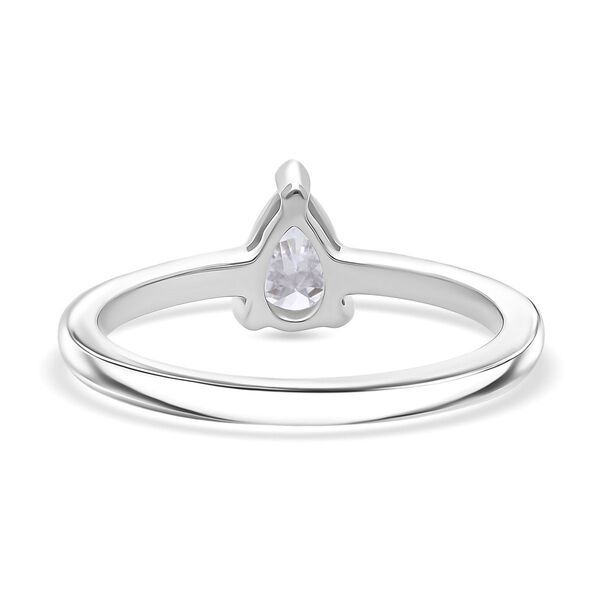 LUXURIANT VS-EF Labor Diamant Ring und SGL zertifizierter SI-GH Labor Diamant Anh&auml;nger mit 50cm Kette image number 5