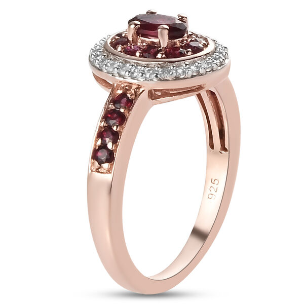 Anthill Granat und Zirkon Ring - 0,93 ct. image number 5