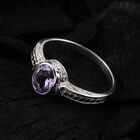 Royal Bali - rosa Amethyst-Ring, 925 Silber  ca. 1,10 ct image number 1