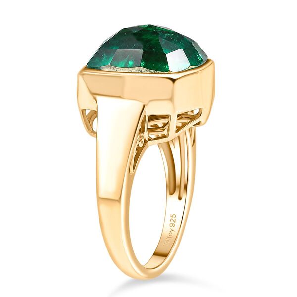 D'Joy Smaragd Triplett Quarz Ring - 9,94 ct. image number 5