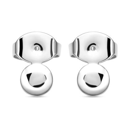 Ohrringverschluss, 925 Silber rhodiniert