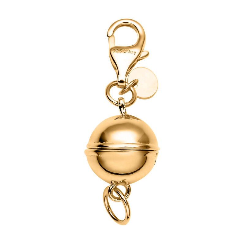 TOUCH und LOCK vergoldeter Silber-Magnet-Karabinerverschluss | SHOPLC
