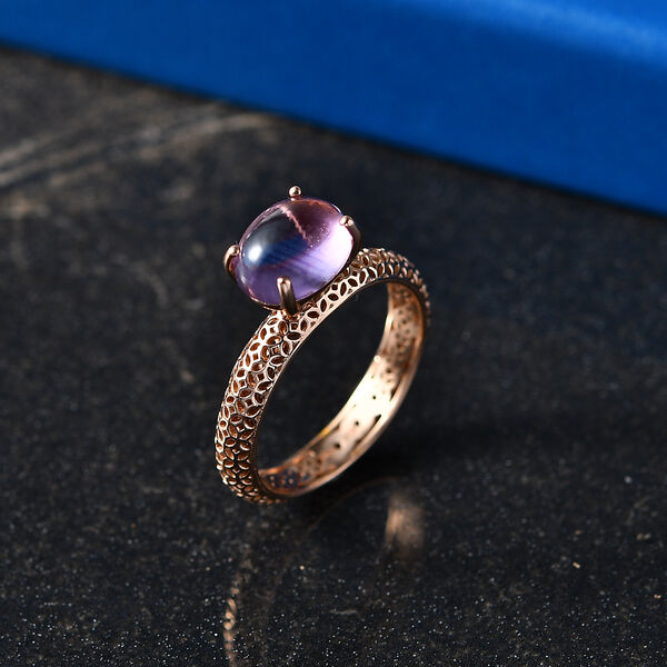 D'Joy AAA Rose de France Amethyst Ring - 2,14 ct. image number 2