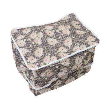 Serenity Night: 2-lagig Erweiterbare Aufbewahrungstasche, grau