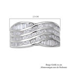 LUSTRO STELLA - Zirkonia Ring 925 Silber rhodiniert (Größe 16.00) ca. 0,81 ct image number 4