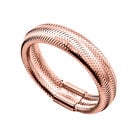 Maestro Kollektion - flexibler, italienischer Ring in 585 Roségold (Größe 19-21) image number 1
