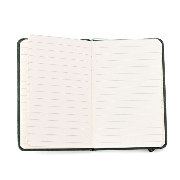 LIVMORE 3er-Set Notizbuch A6 und A5 mit Stift, 22,8x22,2x4cm, Gr&uuml;n image number 6