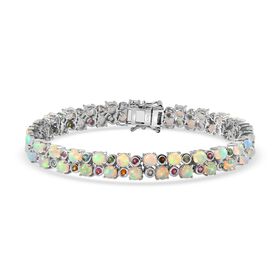 AA Natürliches, äthiopisches Welo Opal und Multi-Turmalin-Armband