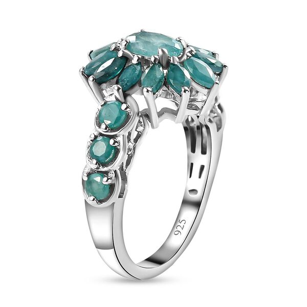 Grandidierit-Ring, 925 Silber platiniert  ca. 1,84 ct image number 5