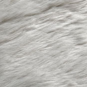 Luxury Edition: Kunstfell Teppich, 160x230cm, Wei&szlig;