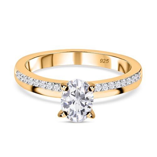 Moissanit Ring - 0,96 ct. image number 0