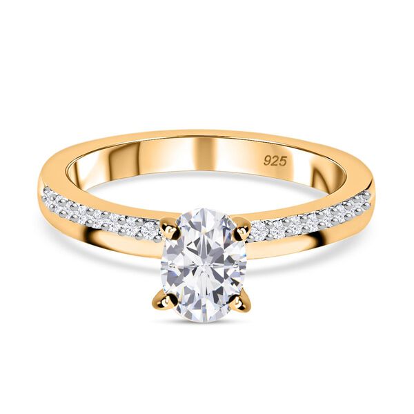 Moissanit Ring - 0,96 ct. image number 0