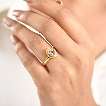 EverTrue Prasiolith Ring - 0,71 ct.