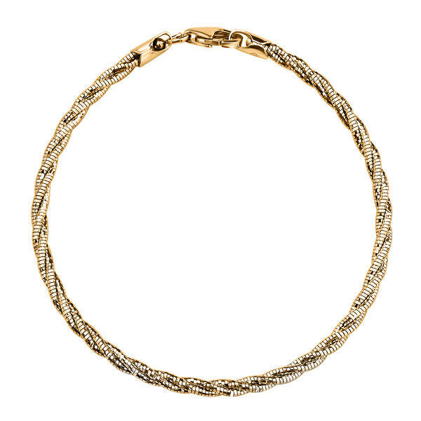 925 Silber vergoldet Armband ca. 19 cm ca. 5,76g