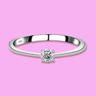 Diamant Solitär-Ring, SGL zertifiziert P1 G-H, 585 Weißgold  ca. 0,52 ct image number 1