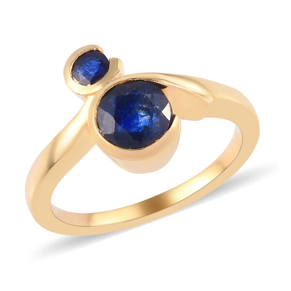 Masoala Saphir Bypass-Ring in Silber, 1,50 ct. image number 4