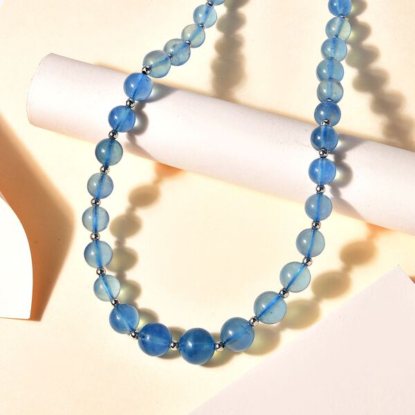Aquamarin Halskette, 45 cm - 175 ct. image number 8