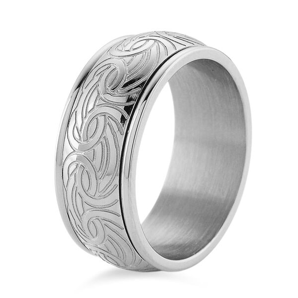 316L Edelstahl Ring (Gr&ouml;&szlig;e 18.00) ca. 5,80g image number 4