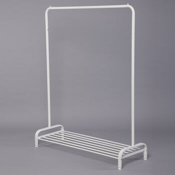 Kleiderst&auml;nder, Gr&ouml;&szlig;e: 115,5x40x145 cm, Wei&szlig;