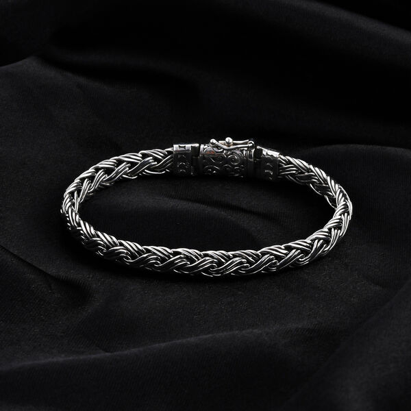 Royal Bali - Geflochtenes Armband, ca. 18 cm, 925 Silber ca. 34,34g image number 1