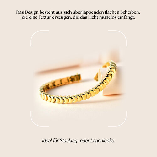 Flaches Scheibenarmband 19 cm image number 1