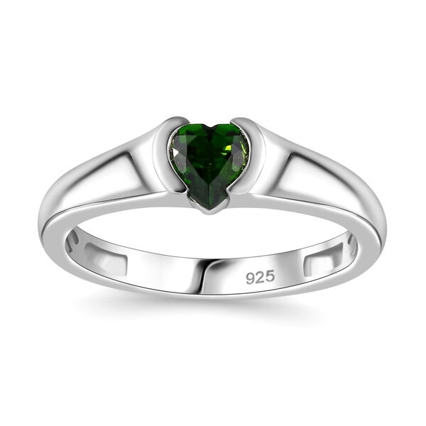 Nat&uuml;rlicher Chromdiopsid-Ring - 0,54 ct. image number 4