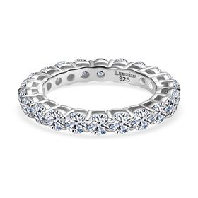 Lab Grown Diamant SI Ring 375 Weiß Gold (Größe 17.00) ca. 2.35 ct