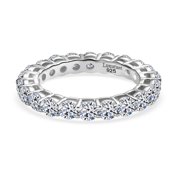 LUXURIANT SI Labor Diamant Ring in 375 Wei&szlig;gold - 2,35 ct.