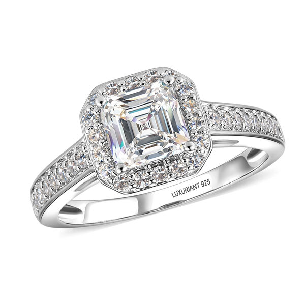 LUXURIANT DIAMOND - Lab Grown Diamant SI-GH Ring 925 Silber Rhodiniert (Gr&ouml;&szlig;e 18.00) ca. 2.00 ct image number 4