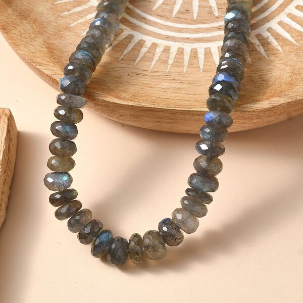 D'Joy AAA Labradorit 45cm Halskette - 230 ct. image number 2