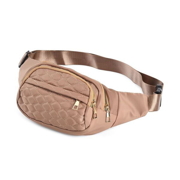 Bauchtasche mit RFID-Schutz, beige image number 6